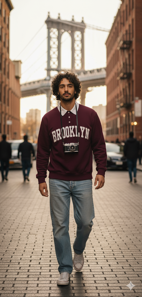 NEW BROOKLYN WINTER SWEATSHIRT UNISEX