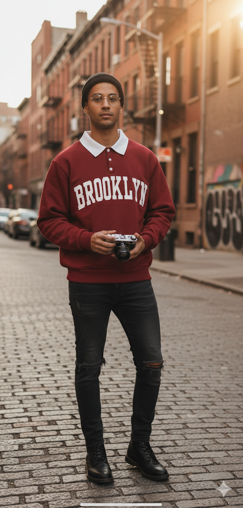 NEW BROOKLYN WINTER SWEATSHIRT UNISEX